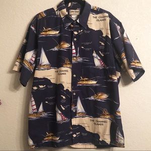 COOKE STREET CHANNEL ISLANDS BUTTON DOWN XL SHIRT
